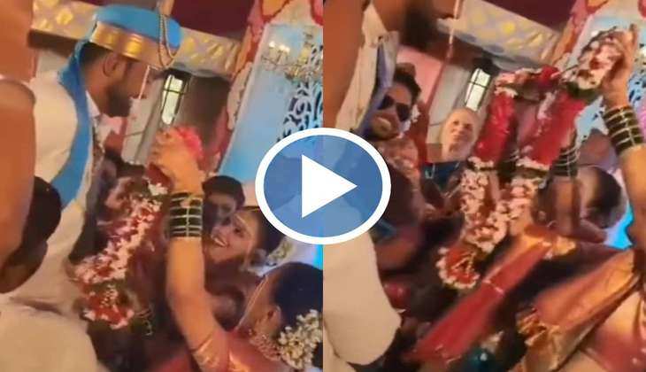 Viral Video: जुड़वा बहनों ने एक ही शख्स के गले में डाली वरमाला, क्या आपने देखी है ऐसी अतरंगी शादी?
