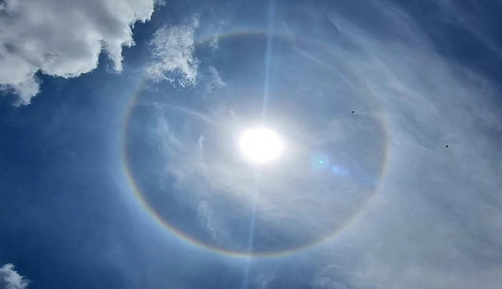 Sun Halo: नासा के रोवर ने देखी अद्भुत घटना, जानें सूर्य के पास क्या दिखा?
