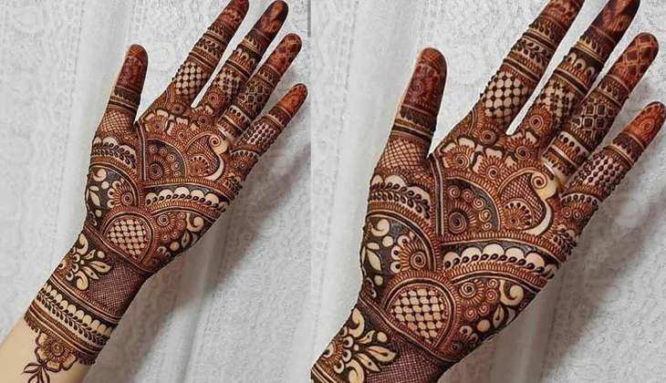Bridal Mehndi Designs 2023: परिवार में होने वाली है शादी तो देखिए मेहंदी की ये खूबसूरत डिजाइन, हाथों में लग जाएंगे चार चांद