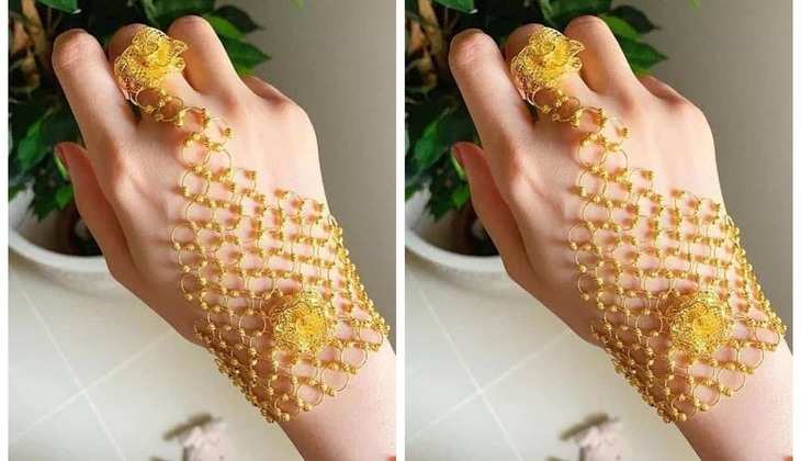 Gold Hand flower Design: हाथफूल के ये डिजाइन हाथों की बढ़ाएंगे खूबसूरती, इसे कैरी करना भी आसान