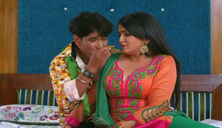 Aamrapali Dubey ने अपने लटकों-झटकों से Nirahua को किया फ्लैट, दोनों ने मिलकर किया&nbsp;ब्लॉकबस्टर डांस