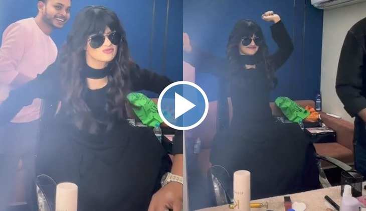 Avneet Kaur ने काला सूट और काला चश्मा पहन दिखाईं मस्ती भरी अदाएं, वीडियो देख फैंस बोले 'यह लड़की पागल है'
