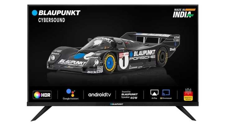 Blaupunkt Smart TV: बहुत सस्ते में मिल रहा 24 इंच का HD स्मार्ट टीवी, जानें खासियत