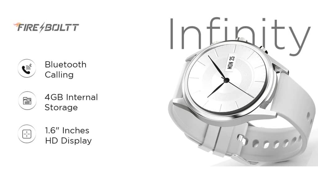 Infinity Smartwatch: ब्लूटूथ कॉलिंग फीचर वाली आ गई धांसू स्मार्टवॉच, जानें गजब के फीचर्स