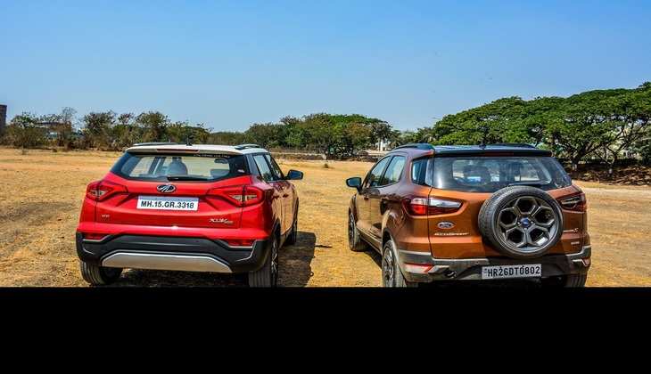 Ford Ecosport Vs Mahindra XUV 300 Drag race: दोनों गाड़ियों के बीच हुई दिलचस्प दौड़, देखिए किसने मारी बाजी