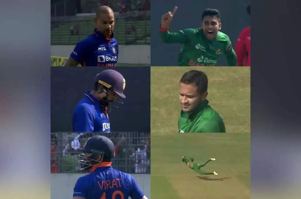 IND vs BAN 1st ODI: मेहदी हसन की धमाकेदार पारी की बदौलत इंडिया को लो स्कोरिंग मैच में बांग्लादेश ने 1 विकेट से दी मात