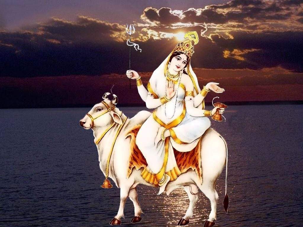 Navartri: 8वें दिन महागौरी की होती है पूजा, देवी के इन फोटोज और कथा से करें अपनों को नवरात्रि विश