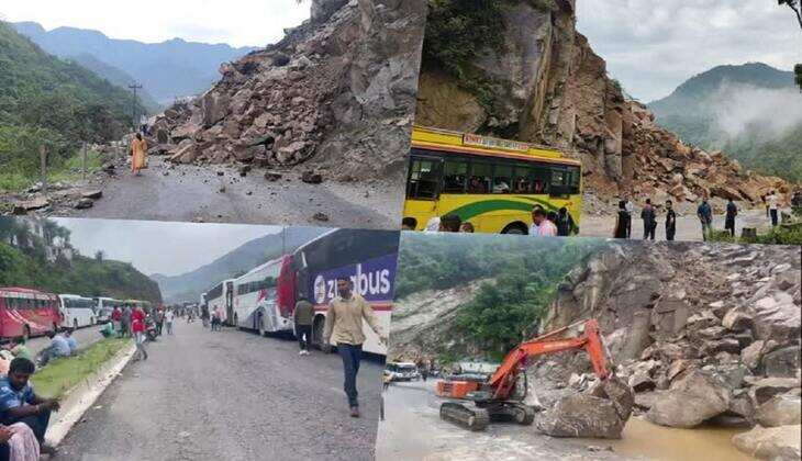 Himachal Pradesh में बारिश का कहर जारी!लैंडस्लाइड के चलते बंद रहा चंडीगढ़-मनाली हाइवे, देशभर में हुई 22 मौतें