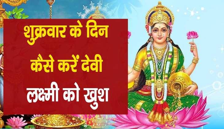 Laxmi blessing: शुक्रवार के दिन इन कामों को करने से प्रसन्न होती हैं देवी लक्ष्मी, कराती है दोगुना-चौगुना लाभ