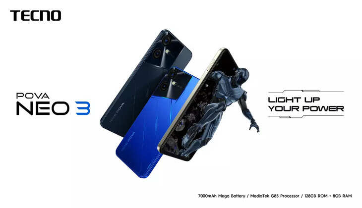 Tecno Pova Neo 3: 7000mAh की तगड़ी बैटरी और Helio G85 SoC प्रोसेसर के साथ दस्तक देगा नया स्मार्टफोन, जानें डिटेल्स
