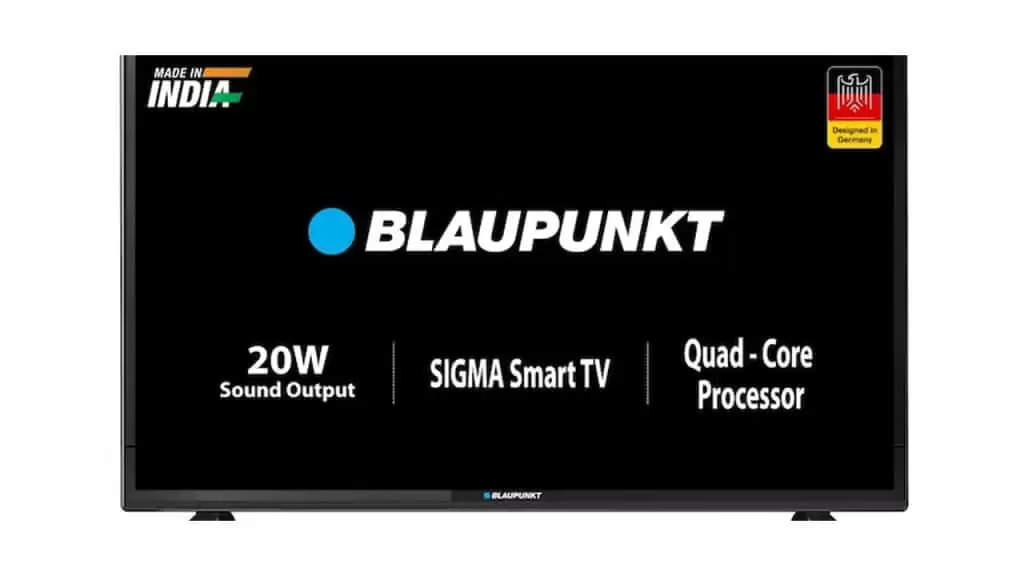 Blaupunkt Smart TV: बहुत सस्ते में मिल रहा 24 इंच का HD स्मार्ट टीवी, जानें खासियत