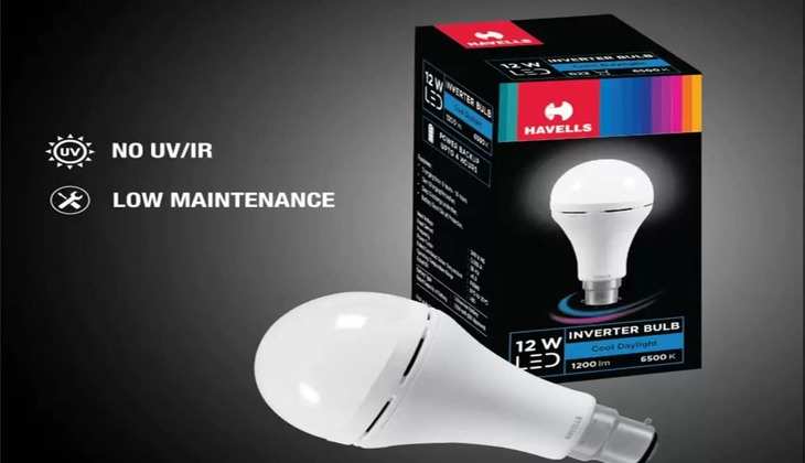 12W LED Bulb: लाइट कटने के बाद भी जलता रहेगा एलईडी बल्ब, जानिए कीमत