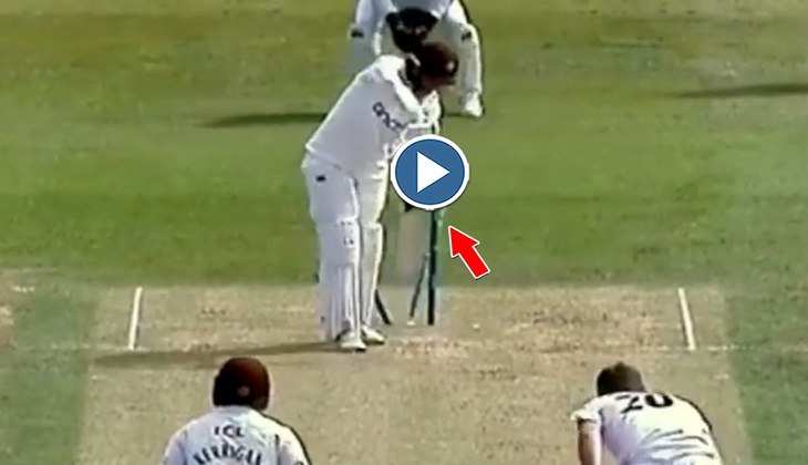 Viral Video: खतरनाक गेंदबाज ने 1 बॉल में उखाड़े 2 स्टंप, देखें इस घातक नजारे का ये अद्भुत वीडियो