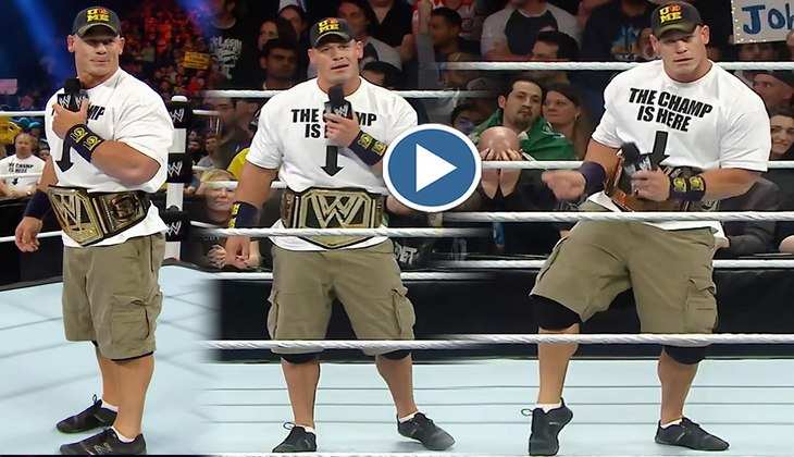 John Cena ने कमर हिलाकर दिखाए अनोखे डांस मूव्स, फैंस ने दिया धमाकेदार रिएक्शन, देखें वीडियो