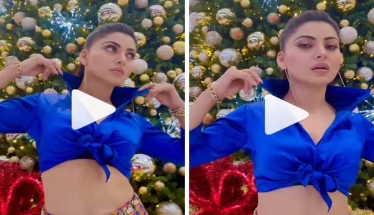 Urvashi Rautela पर भी चढ़ा Pushpa का खुमार, लुंगी पहनकर बनीं 'फ्लावर से फायर'...देखें Viral Video