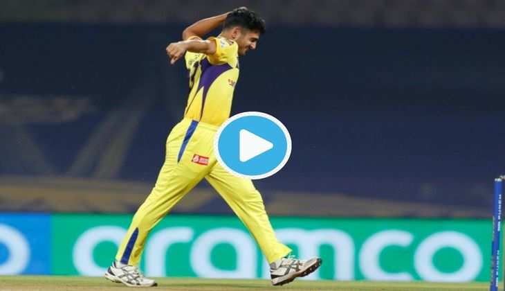 Video TATA IPL 2022: मुकेश चौधरी ने मुंबई के इन बल्लेबाजों को दिलाई उनकी नानी याद, देखें वीडियो