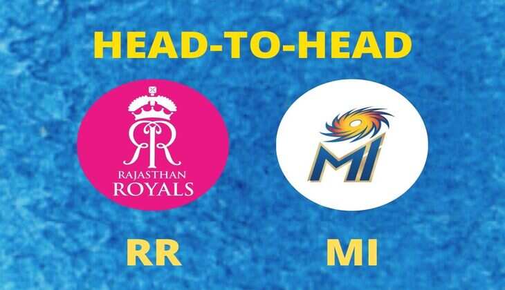 TATA IPL 2022: राजस्थान रॉयल्स और मुंबई इंडियंस में से किसका पलड़ा है भारी, जानने के लिए पढ़ें पूरी खबर