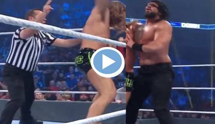 WWE: Roman Reigns ने रिडल की जबरदस्त कुटाई कर मचाया तहलका, देखें ये फाड़ू वीडियो