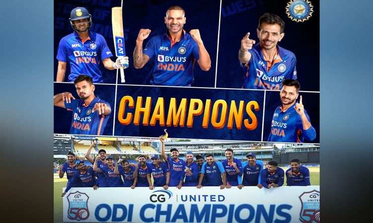 IND vs WI 3rd ODI: गिल और चहल के जादू के चलते, इंडिया ने वेस्टइंडीज को 119 रनों से धोया