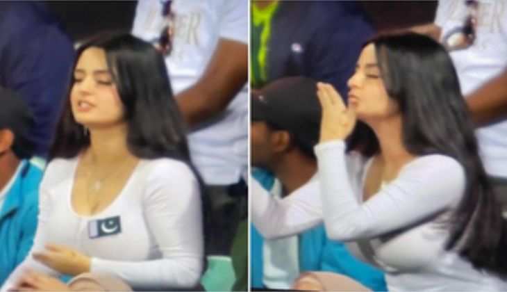 India vs England: मैदान पर फ्लाइंस किस करते हुए वायरल हुई पाकिस्तान की मिस्ट्री गर्ल, जानें कौन और कहां से है..