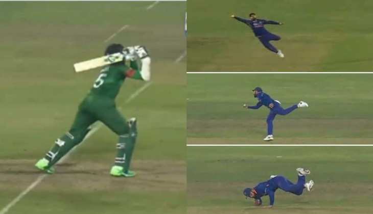 IND vs BAN: बल्ले से गोली की रफ्तार से निकली गेंद तो विराट ने हवा में उड़ते हुए एक हाथ से किया कमाल, देखें हैरतअंगेज वीडियो