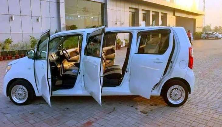 मात्र 2.27 लाख रुपये में तैयारी की wagonr mini-limousine कार