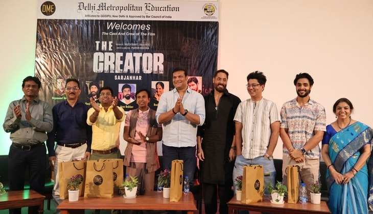 सीआईडी एक्टर दयानन्द शेट्टी ने किया 'The Creator Sarjanhar' का प्रमोशन