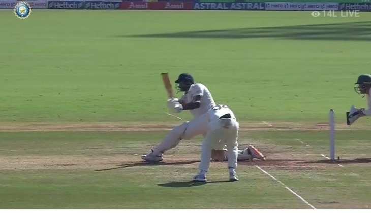 R Ashwin ने टांग टेककर ऑस्ट्रेलियाई गेंदबाज को ठोका आसमान चीरता छक्का, देखें ये फायरिंग वीडियो