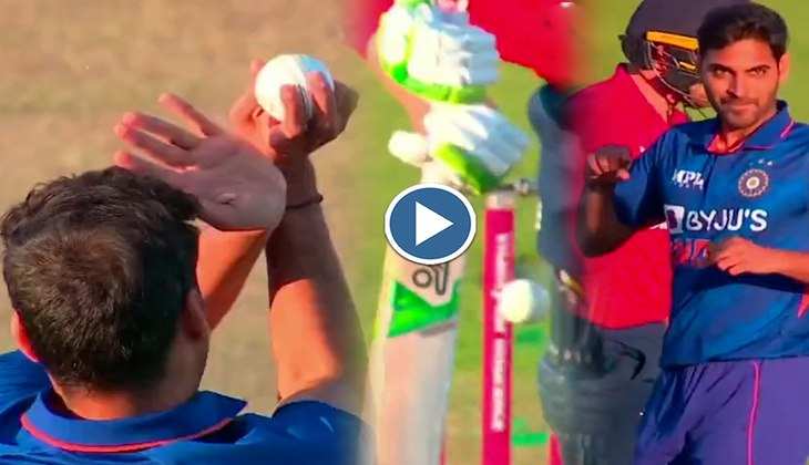 Bhuvneshwar Kumar ने अपनी तूफानी गेंद से जोस बटलर के उड़ाए होश, वीडियो देख फैंस में मचा जोरदार तहलका