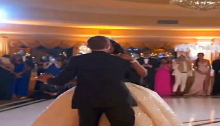 Viral video: कपल डांस के दौरान धड़ाम से गिरी दुल्हन, वीडियो हुआ वायरल