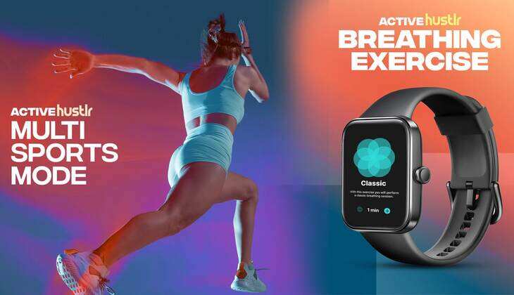 Rapz Smartwatch: हेल्थ ट्रैक फीचर्स के साथ आ गई Active Huslr स्मार्टवॉच, जानिए कीमत
