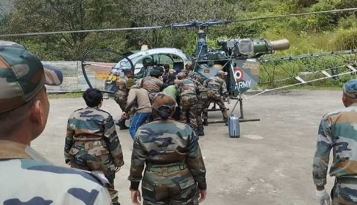 अरुणाचल के तवांग में सेना का चीता हेलीकॉप्टर हुआ क्रैश, एक पायलट शहीद और दूसरा घायल