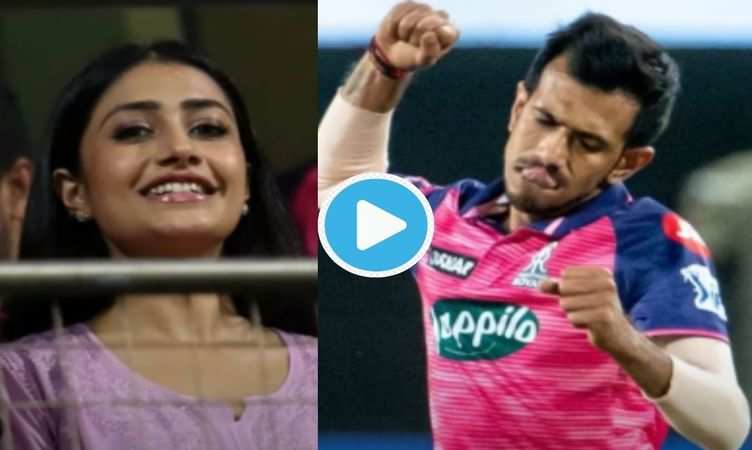 Video TATA IPL 2022: Yuzvendra Chahal क्रिकेट छोड़ मैदान पर धनश्री के साथ कर रहे हैं ये काम, देखें वीडियो