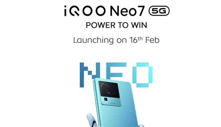 iQoo Neo 7 5G: ख़त्म हुआ इन्तजार! अगले महीने लांच होगा आईकू का 5G फोन, जानें क्या है लॉन्चिंग डेट