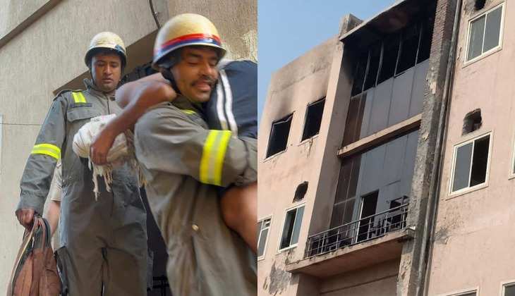 Noida Breaking: कपड़े की फैक्ट्री में लगी भयंकर आग, फायर ब्रिगेड की 4 गाड़ियां मौके पर, कर्मचारियों को निकाला गया बाहर