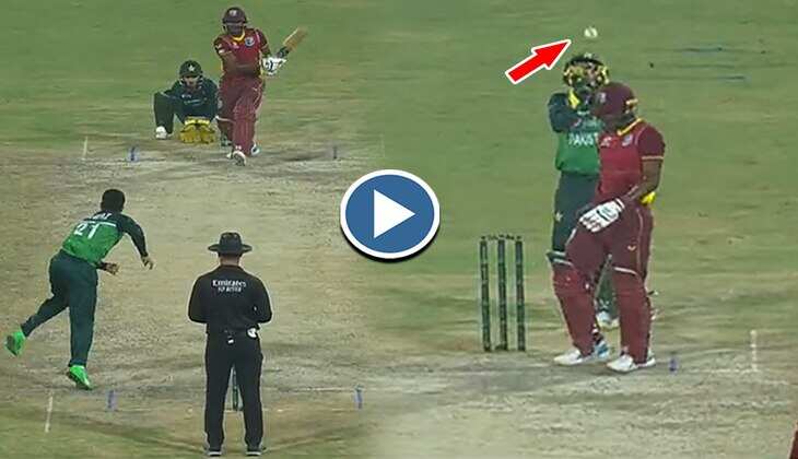 Cricket Video: बल्लेबाज को पकड़ पूछा बता तू आउट है ना, वीडियो में दिखी अजीबो-गरीब हरकत