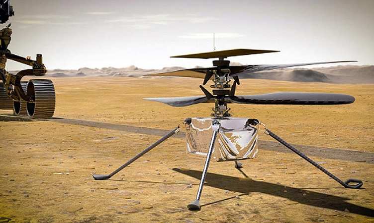 NASA ने मंगल पर उड़ाया अपना इनजेनिटी हेलीकॉप्टर, ब्लैकआउट के कारण पिछला मिशन हुआ था स्थगित