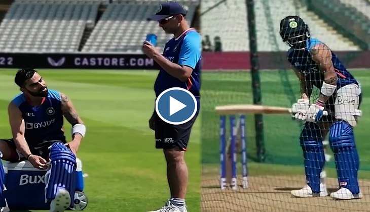 Virat Kohli की दूसरे टी20 से पहले कोच Rahul Dravid ने लगाई जमकर क्लास, जरूर देखें ये वीडियो