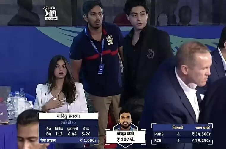 IPL Auction 2022: ऑक्शन के दौरान यह शख़्स बेहोश हो कर जमीन पर गिर पड़ा, देखें सुहाना और आर्यन खान का रीऐक्शन