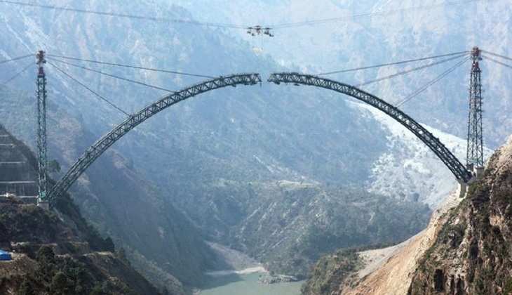 दुनिया का सबसे ऊंचा रेलवे ब्रिज भारत में, जिसके आगे बौना लगे चीन का शुईबाई रेलवे पुल