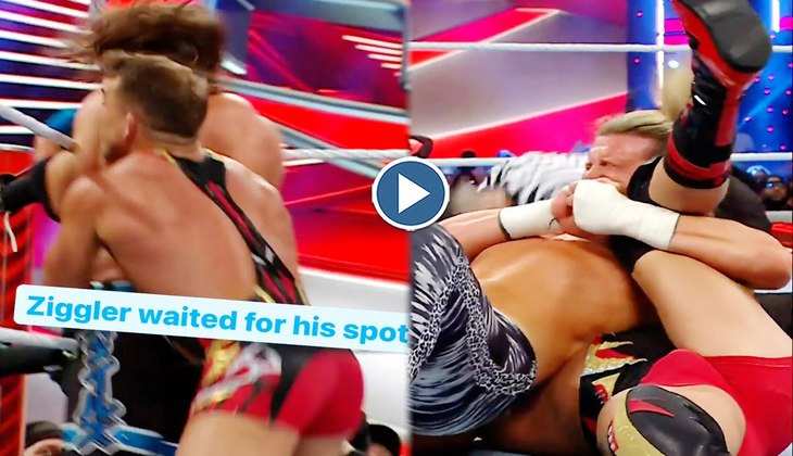 WWE रिंग में जबरदस्त मूव्स का दिखा जलवा, वीडियो देख फटी रह जाएंगी आपकी आंखें