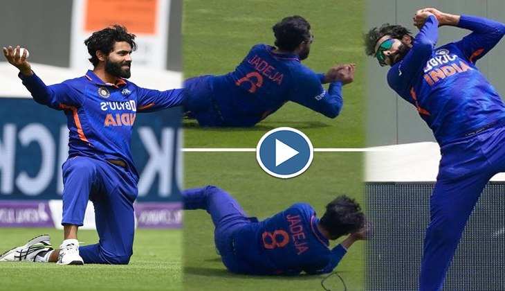 Ravindra Jadeja का डबल धमाका : हवा में स्लाइड लगाकर 4 गेंद के अंदर 2 बार मचाया बवाल, वीडियो काट रहा है जमकर भौकाल