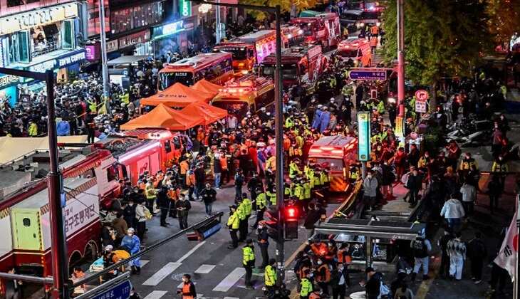 South Korea: 'सेलिब्रिटी' को देख 13 फुट की गली में घुस गए थे एक लाख लोग, राष्ट्रपति पूरे हादसे की कराएंगे जांच
