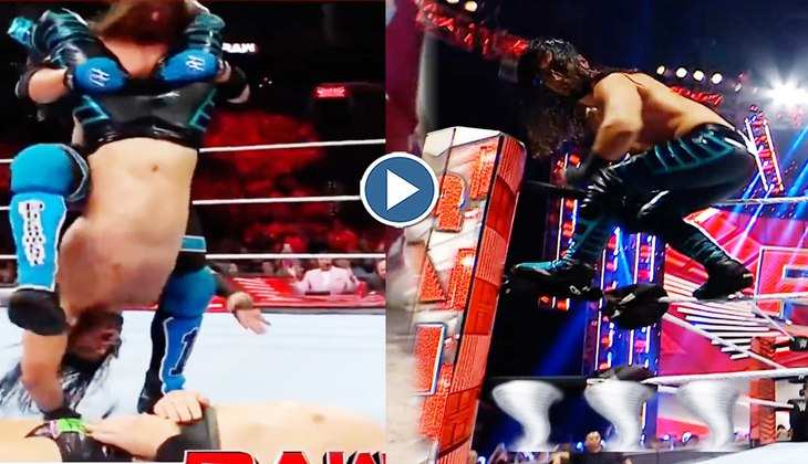 WWE Video: पाकिस्तानी रेसलर को उठाकर जमीन पर ऐसा पटका, कि हो गई टांय-टांय फिस्स, देखें वीडियो