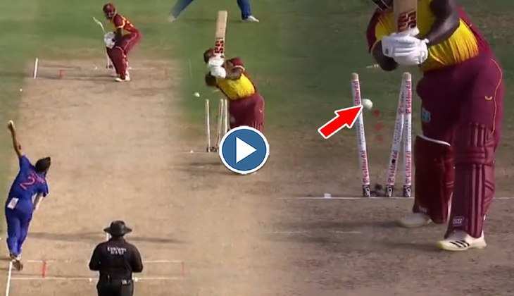 Arshdeep Singh ने गेंद में भरकर गदर हवा उड़ा डाली गिल्लियां,जरूर देखें वीडियो