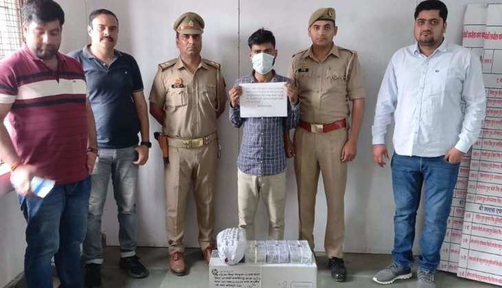 Greater Noida: 20, 50, 100 और 200 के नकली नोट छापने वाला एक गिरफ्तार, दूसरा साथी फरार