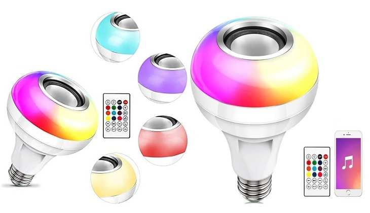 LED Music Bulb: आ गया स्पीकर वाला एलईडी बल्ब, मल्टीकलर लाइट के साथ म्यूजिक का उठाइये आनंद, जानें कीमत