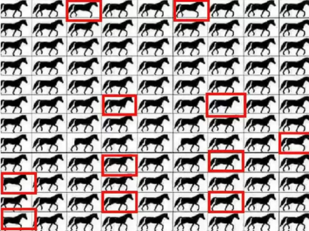 Optical Illusion: इस तस्वीर में छिपे हैं 3 टांग वाले घोड़े,सही गिनती बताने में 99 प्रतिशत लोग हुए फेल