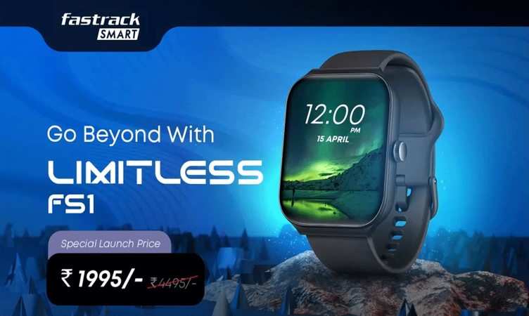 Fastrack Smartwatch: ब्लैक कलर में स्टनिंग लुक के साथ आ गई Limitless FS1 स्मार्टवॉच, मिलेगा Alexa फीचर, जानें खूबी