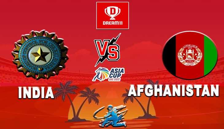 IND VS AFG Dream11: आज भारत-अफगानिस्तान के मैच में अपनी Fantasy Team बनाकर बन जाएं करोड़पति, यहां से चुनें खिलाड़ी
